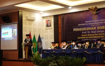 UNIMMA Kukuhkan Prof Muji Sebagai Guru Besar