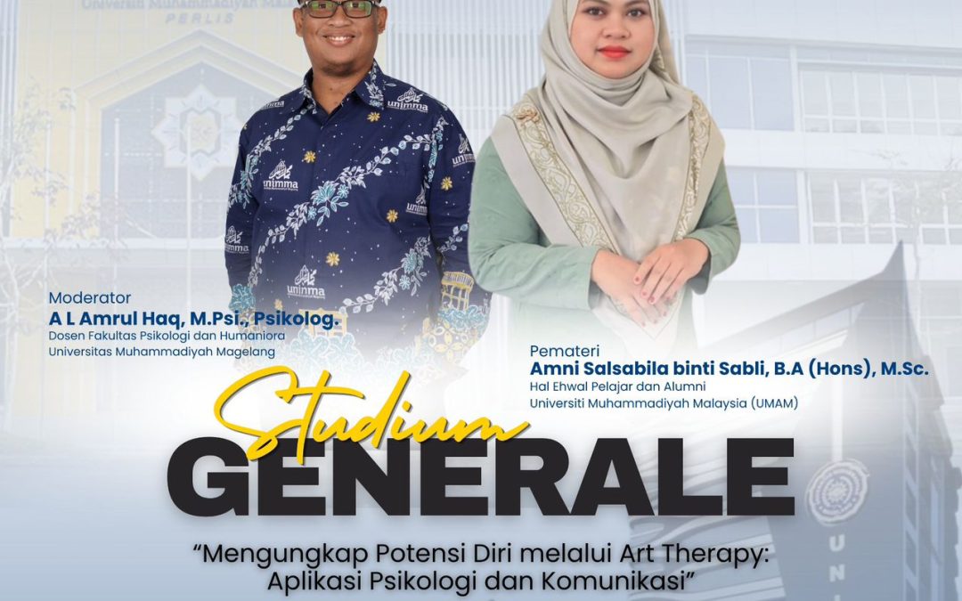 Studium Generale FPH UNIMMA Angkat Art Therapy untuk Mengungkap Potensi Diri Mahasiswa