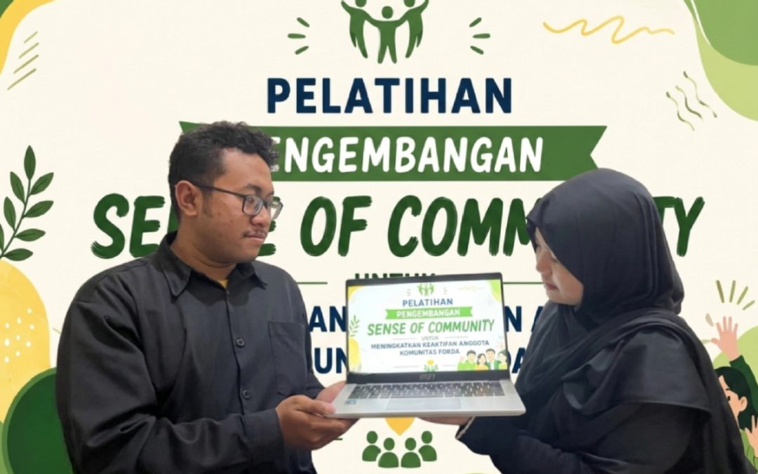 Mahasiswa Psikologi Jadi Pembicara Pelatihan Pengembangan Sense of Community Tingkatkan Keaktifan Anggota Komunitas FORDA